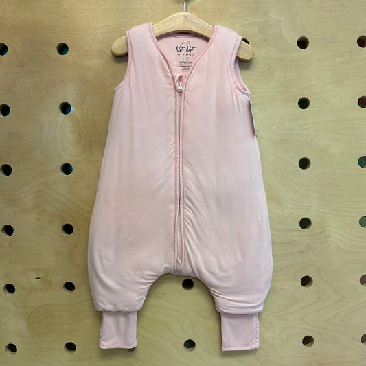 Pink Bamboo Blend 2.5 Tog Sleep Suit