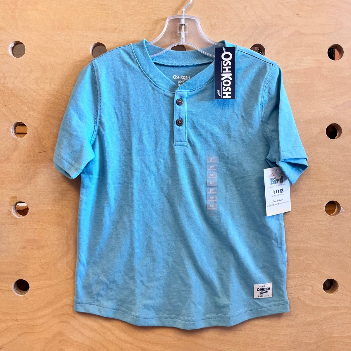 Aqua Henley NEW!