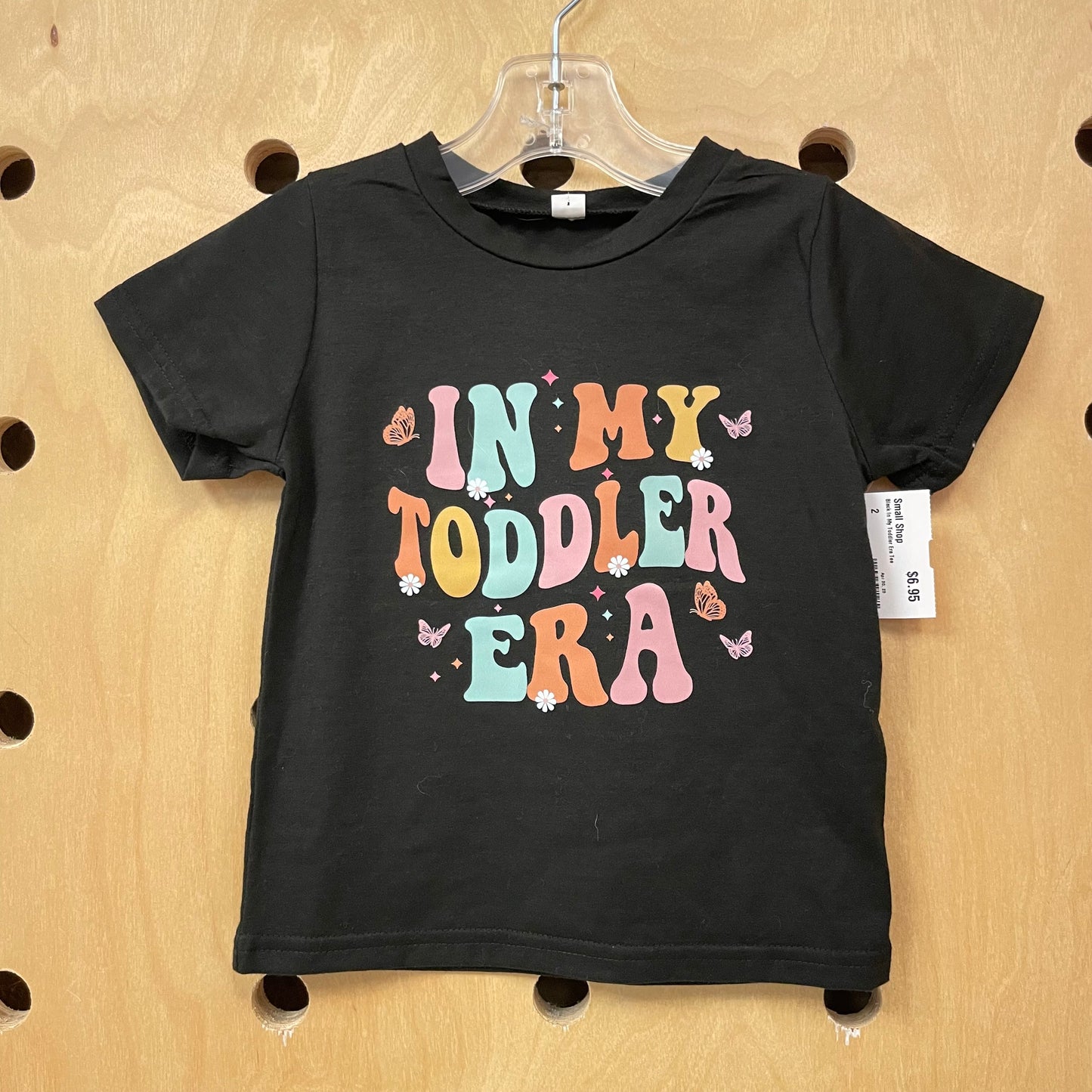 Black In My Toddler Era Tee