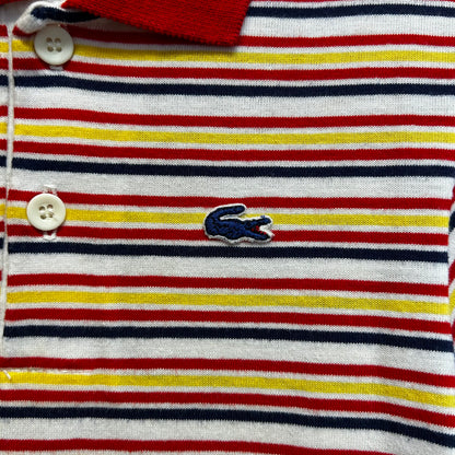 Lacoste Izod Red Striped Polo