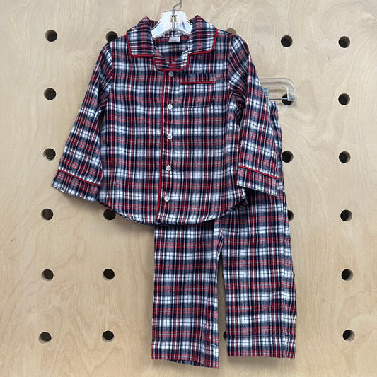 Red Plaid Holiday Pajamas