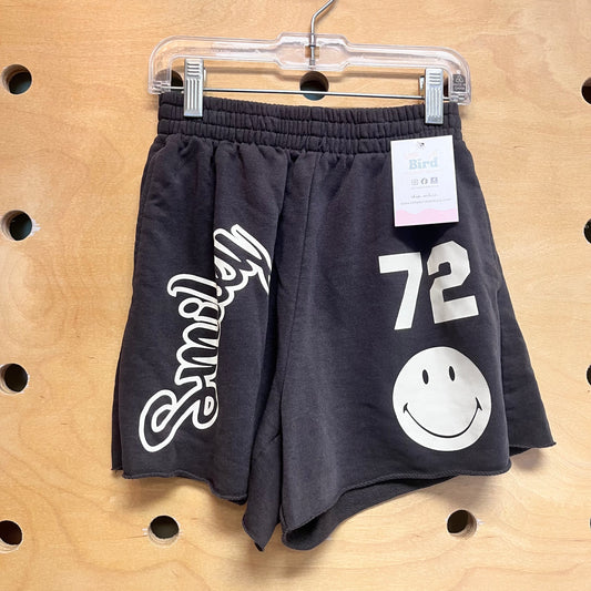 Grey 72 Smiley Soft Shorts