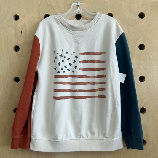 Cream Flag Pullover