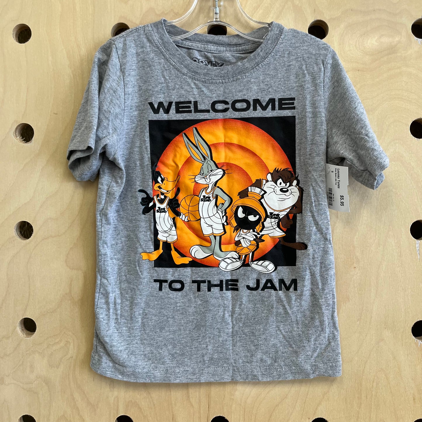 Grey Space Jam Tee