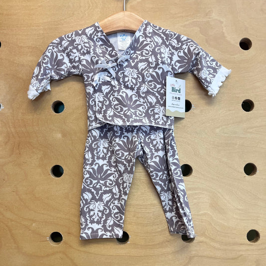 Greige Damask Outfit