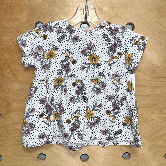 Polka Dot Floral Top