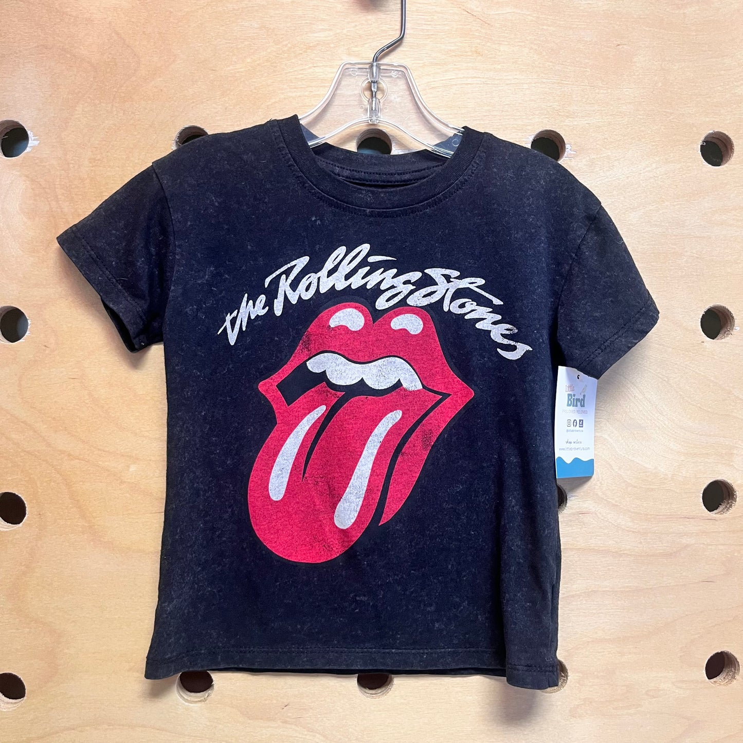 Heathered Black Band Tee