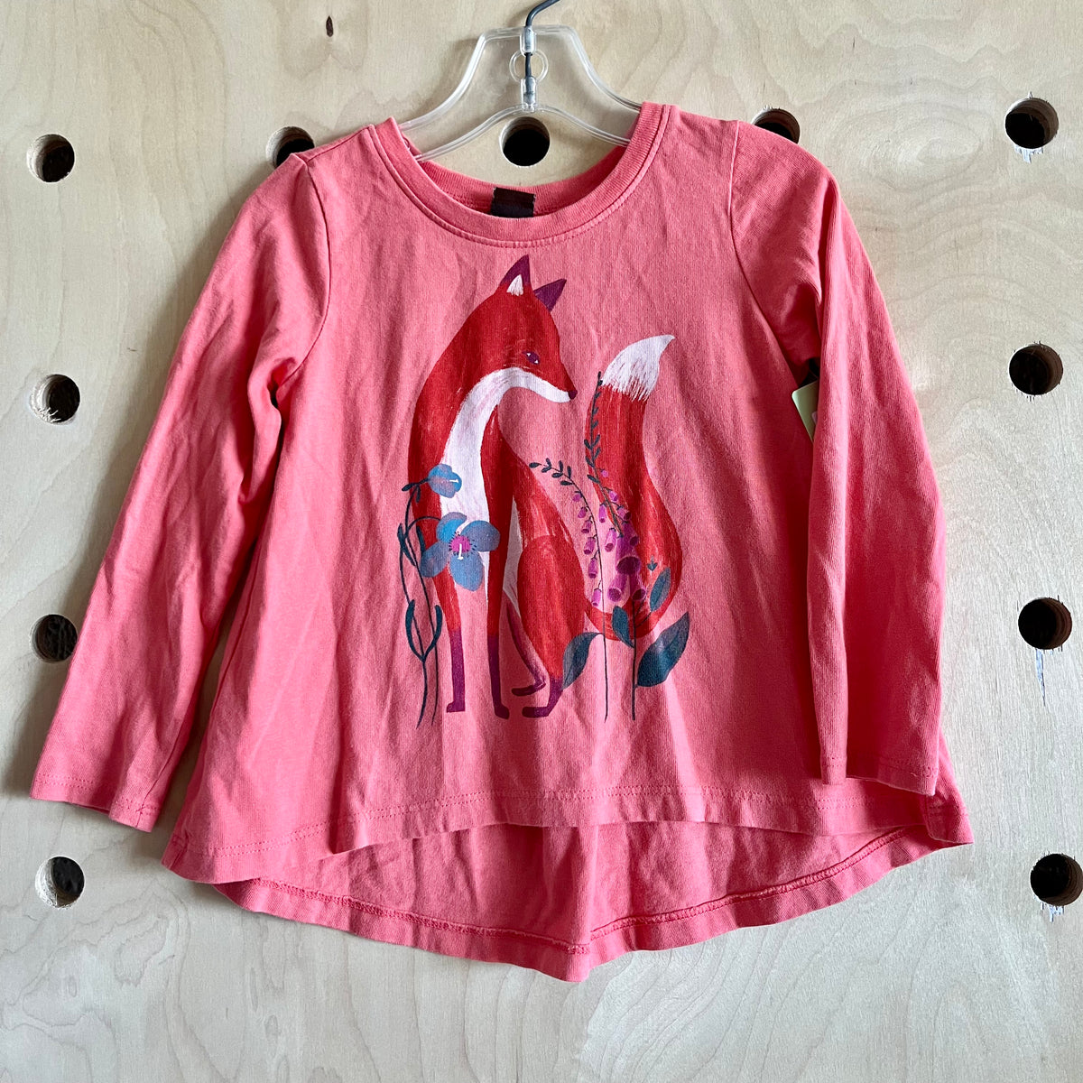 Salmon Fox Long Sleeve Tee