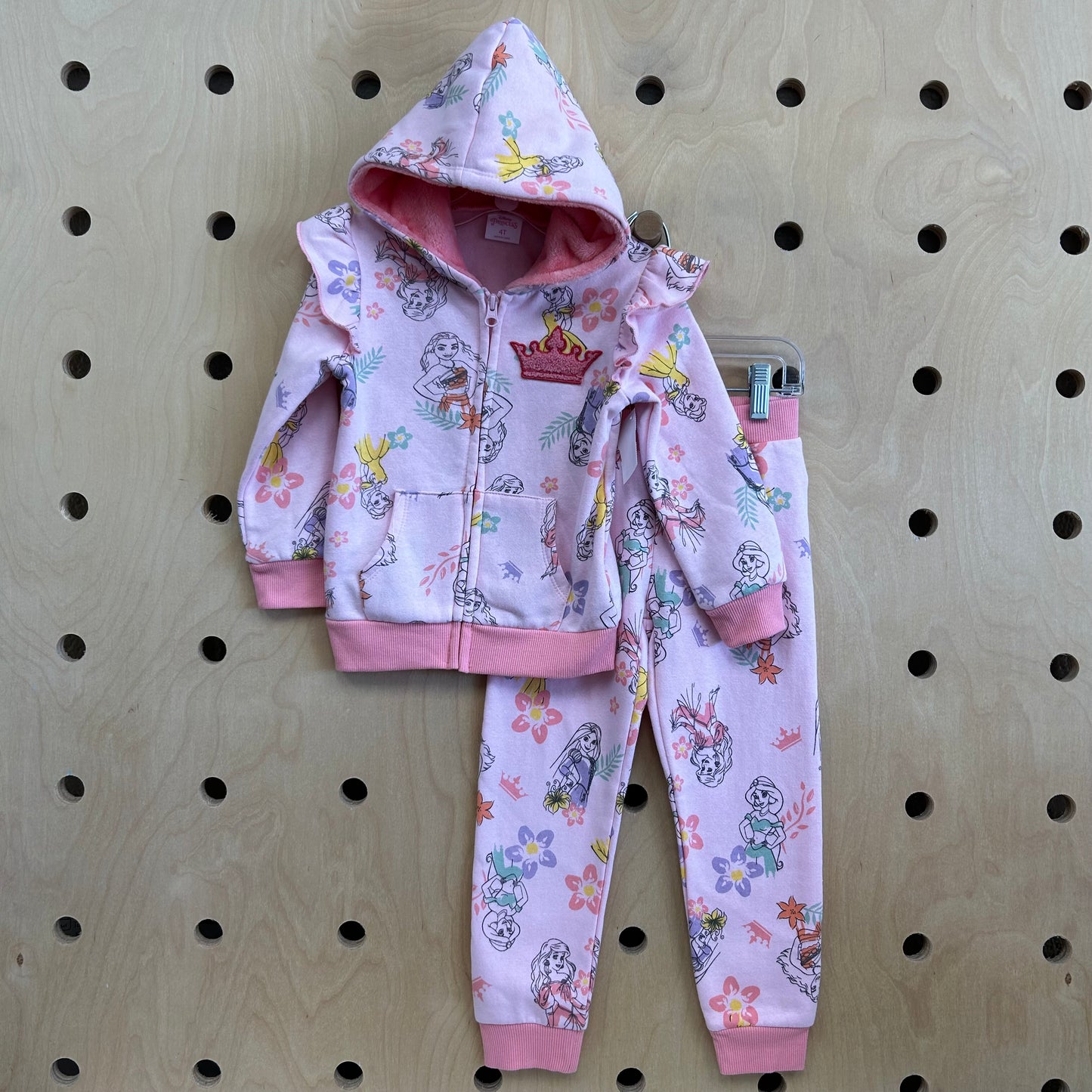 Pink Princesses Zip Hoodie Outfit