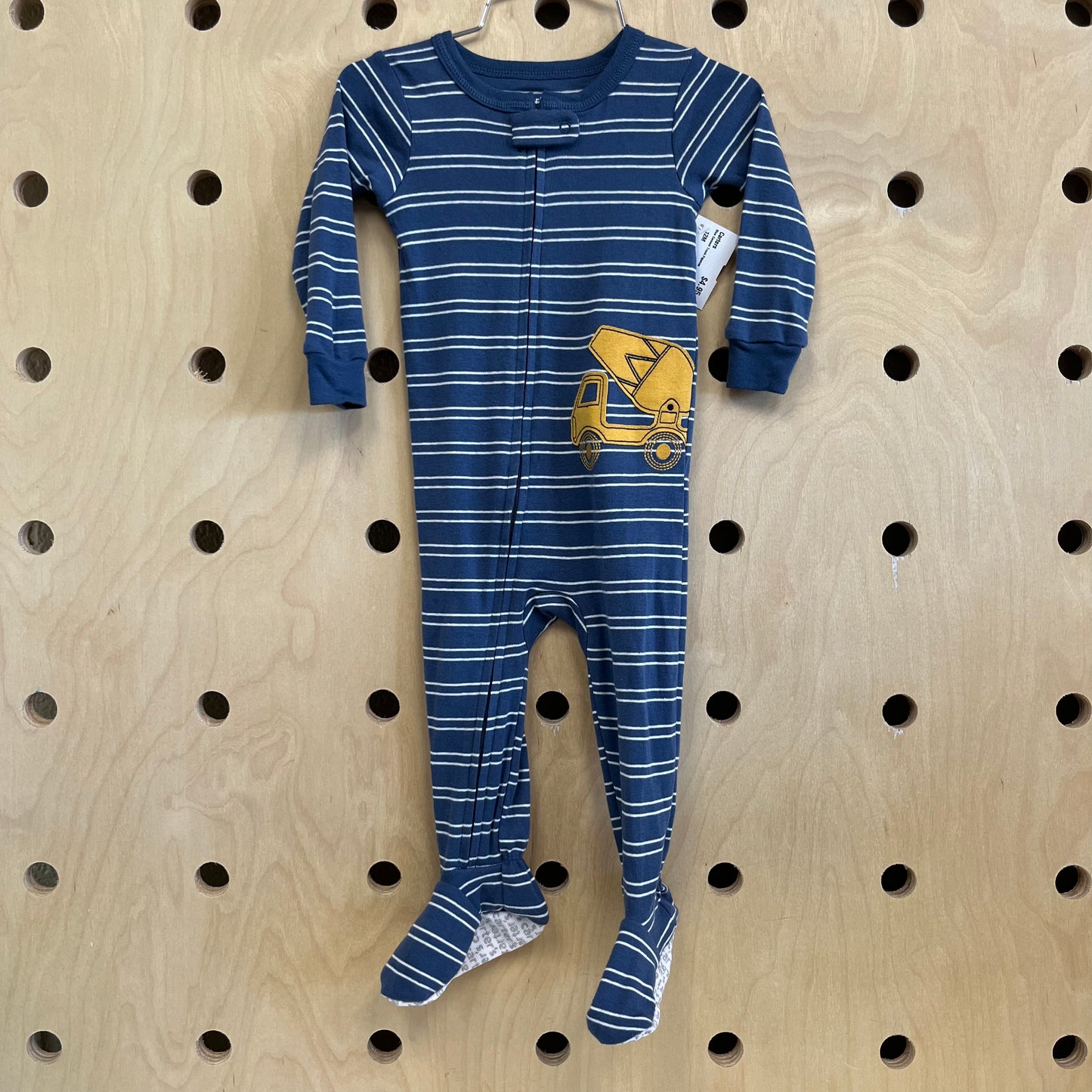 Blue Cement Truck Pajamas