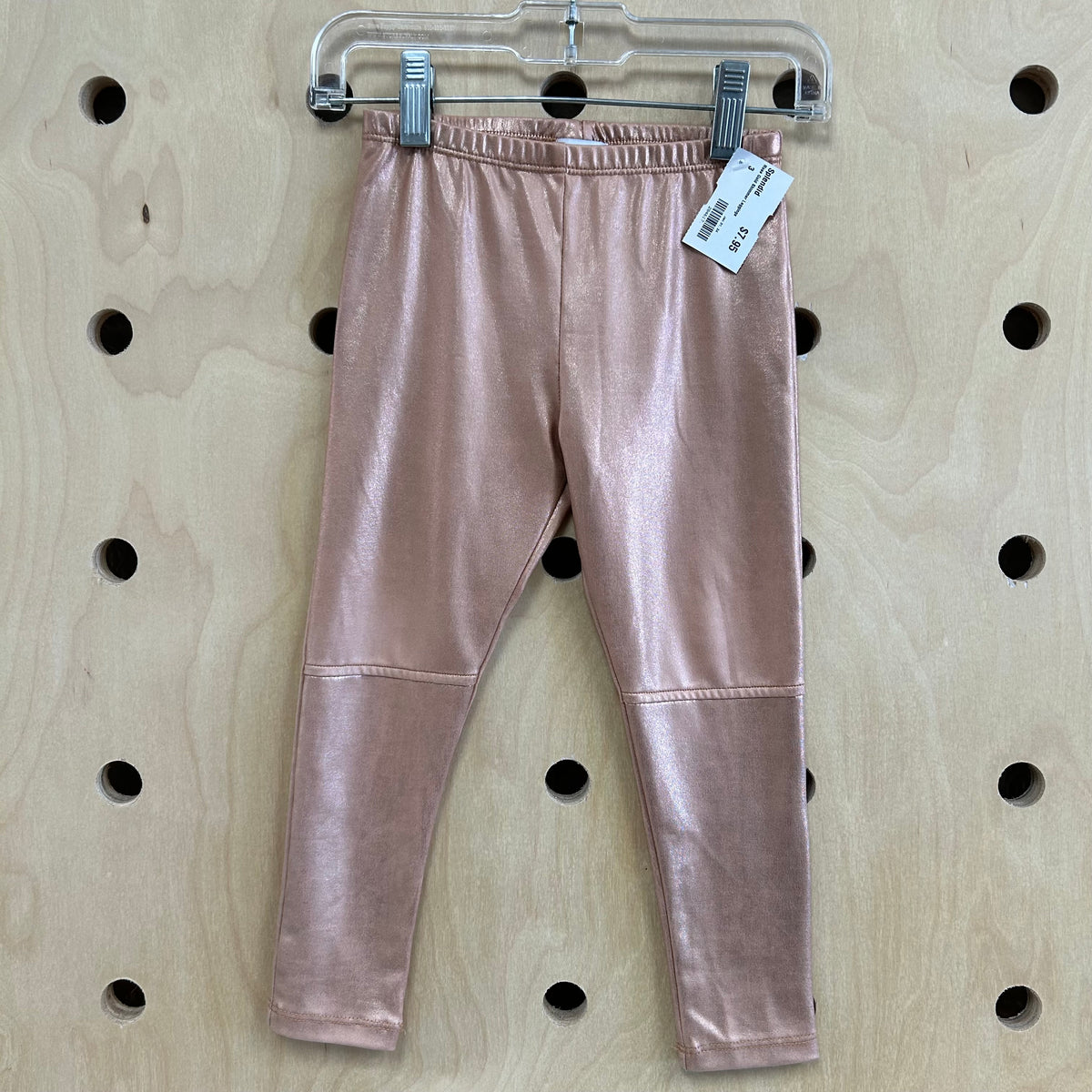 Rose Gold Shimmer Leggings