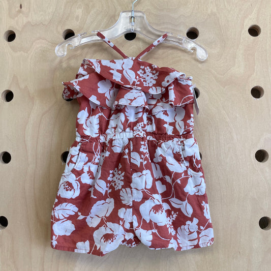 Terracotta Halter Romper