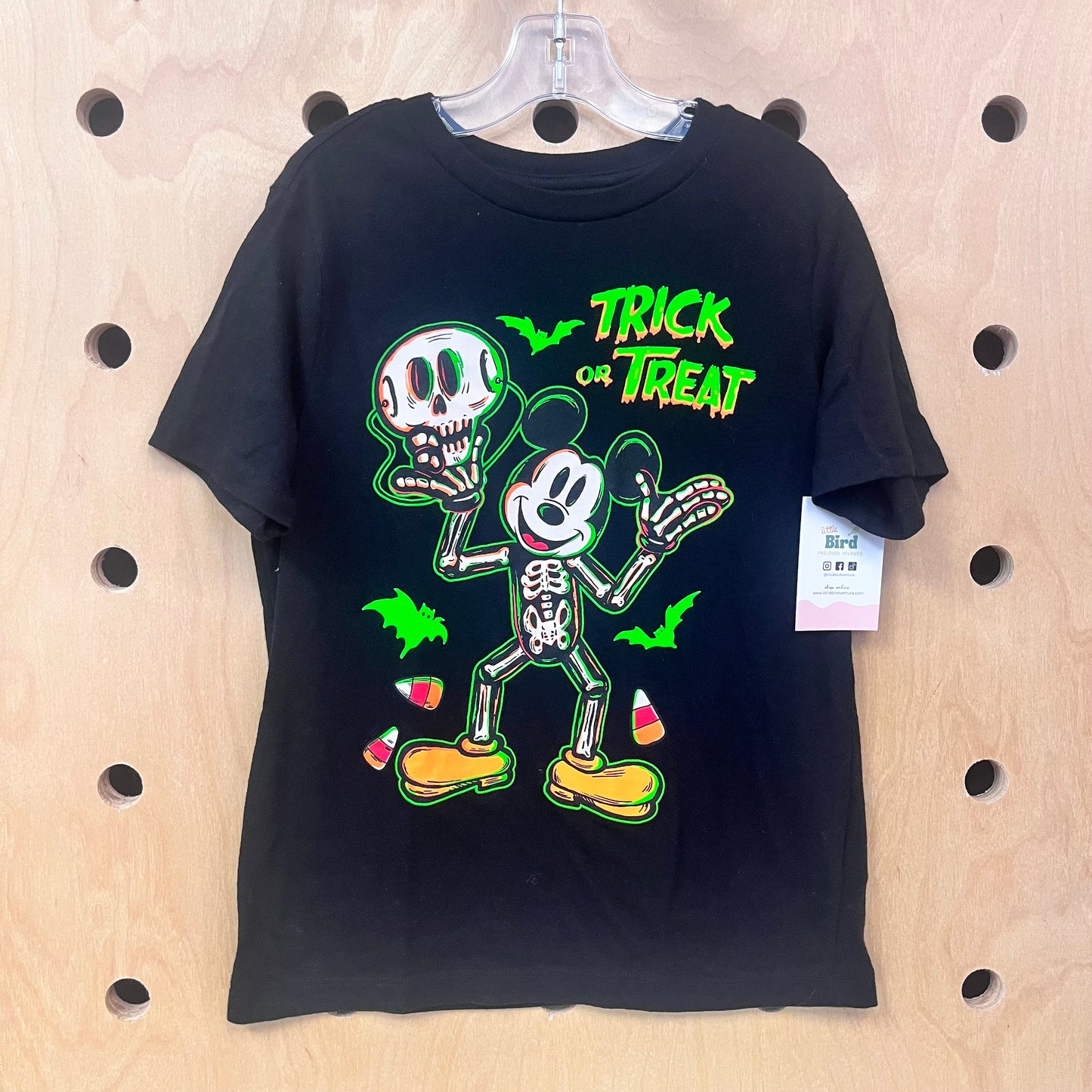 Black Halloween Mickey Tee