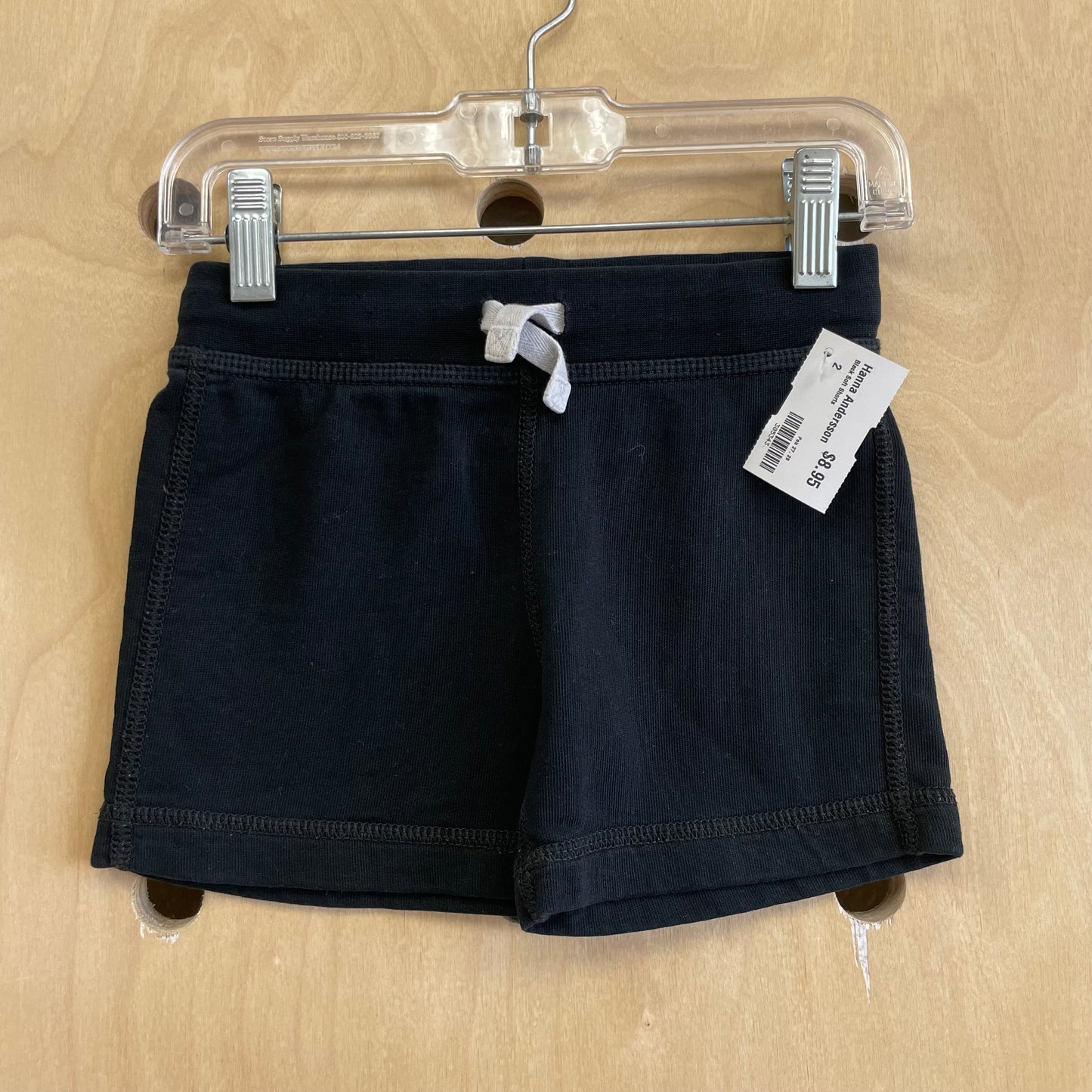 Black Soft Shorts