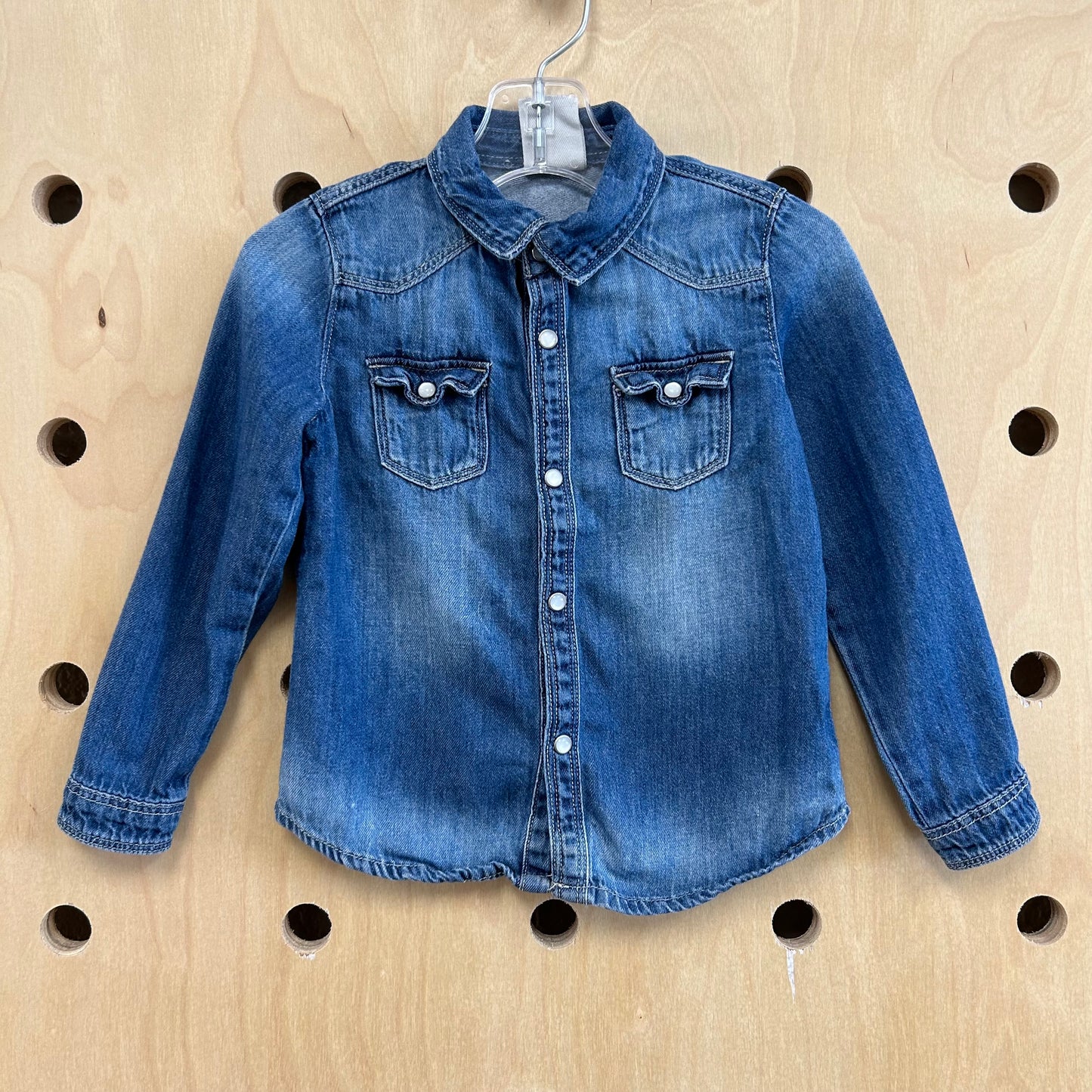 Denim Snap Shirt