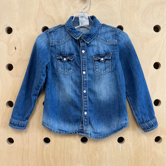 Denim Snap Shirt