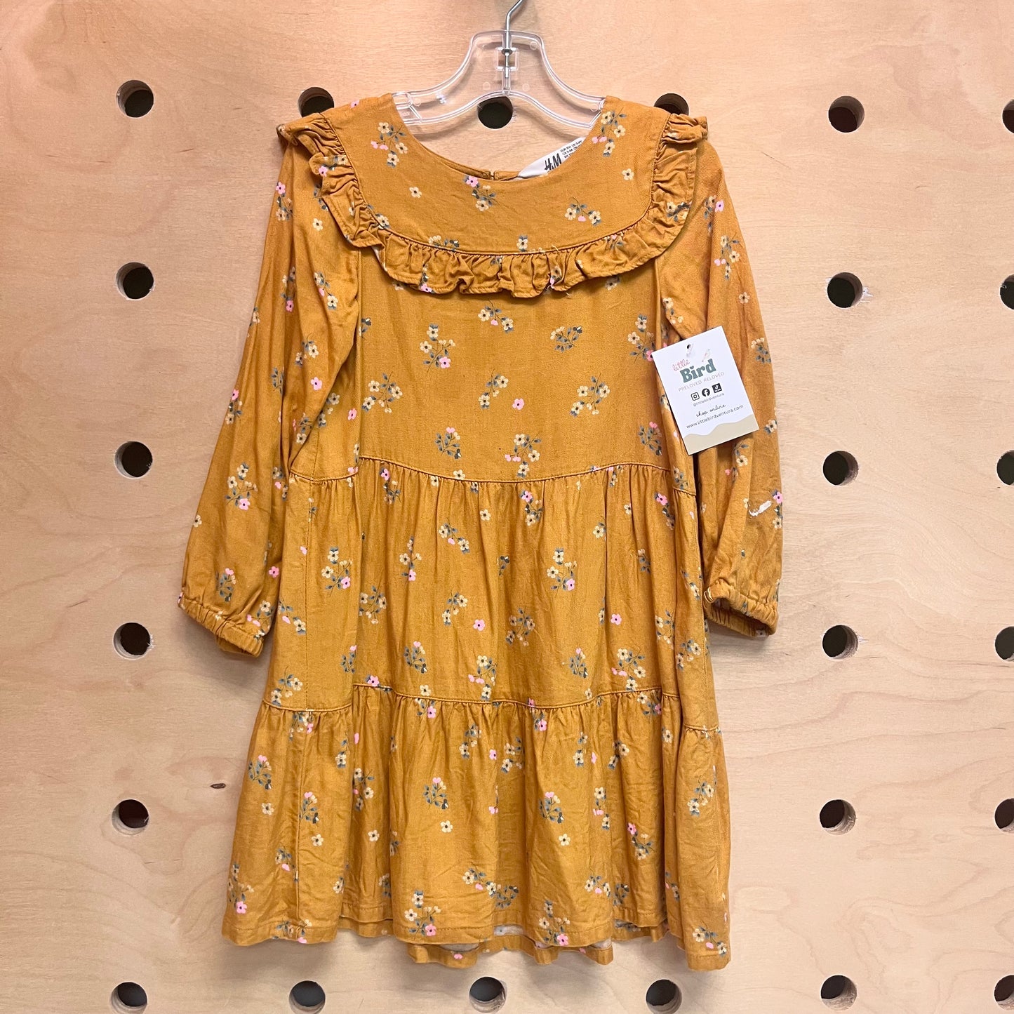 Marigold Floral Dress