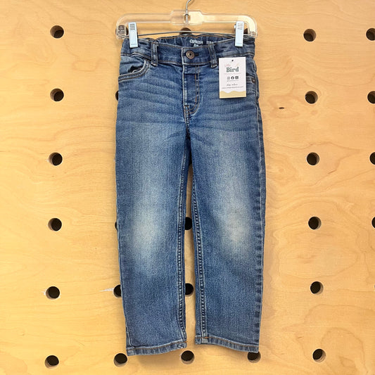 Medium Wash Straight Denim
