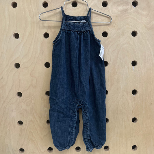 Denim Romper