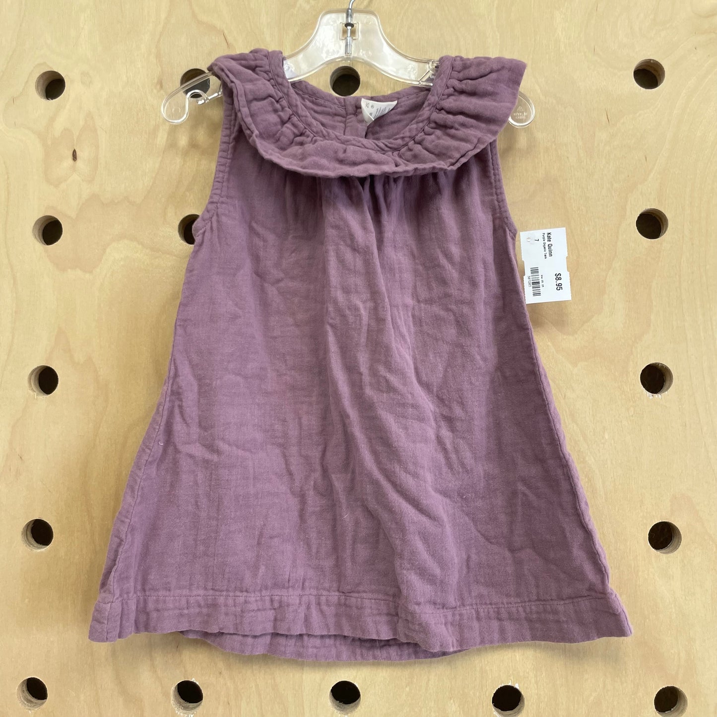 Purple Organic Tank