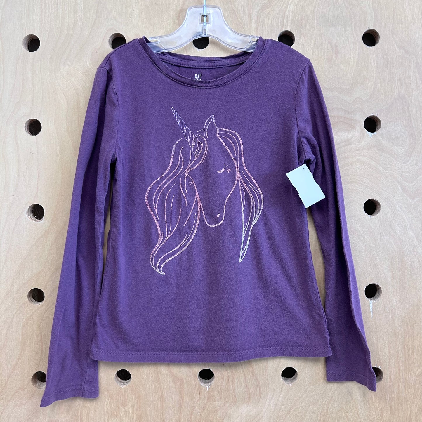 Purple Unicorn LS Tee
