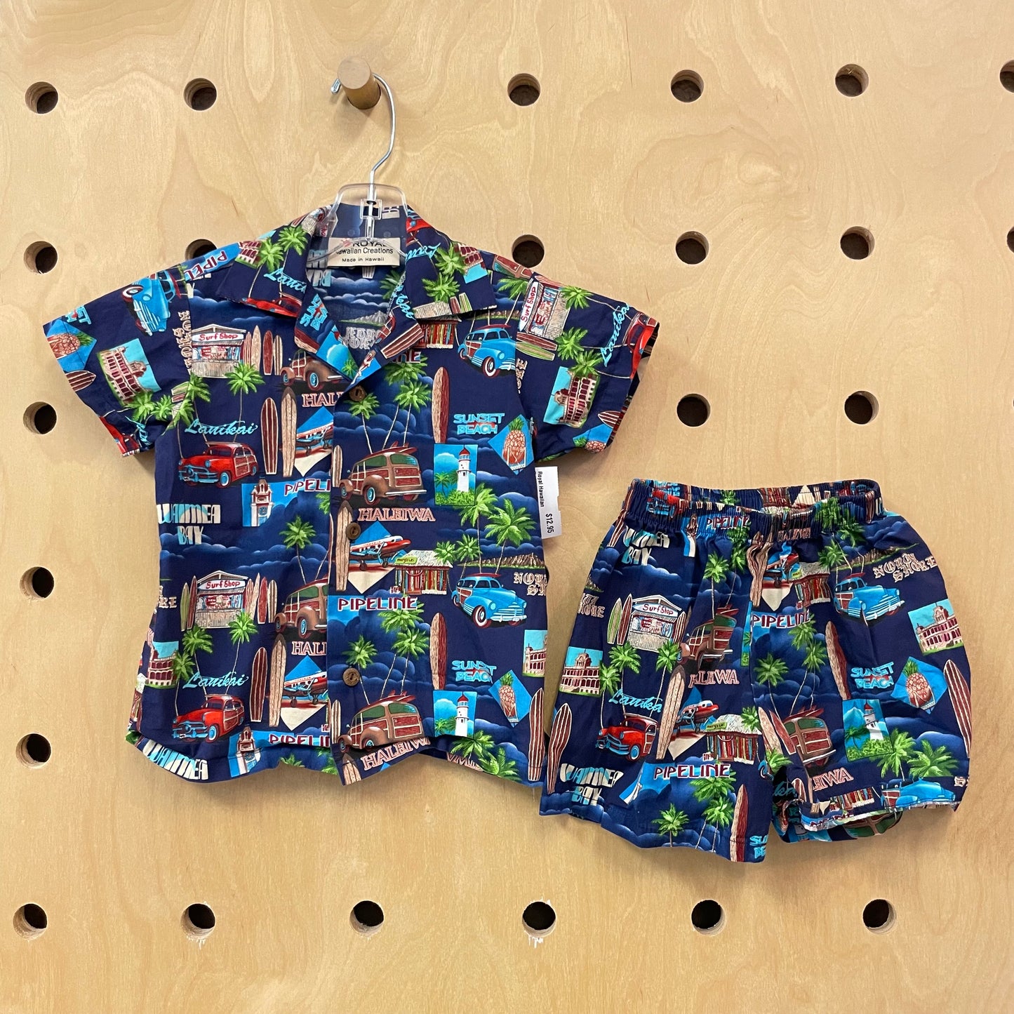 Blue Hawaii Woody Outfit
