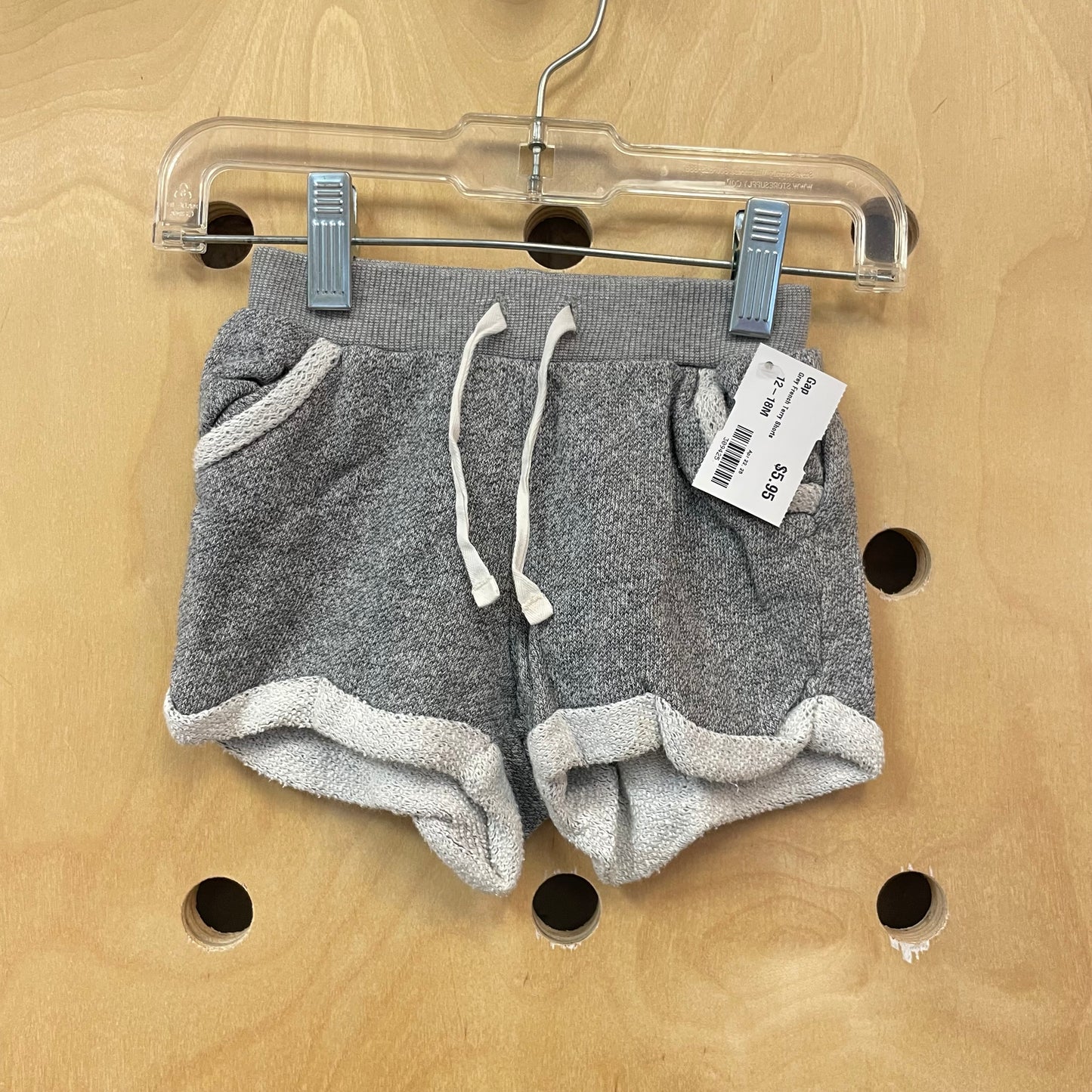 Grey French Terry Shorts