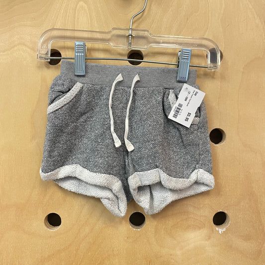 Grey French Terry Shorts