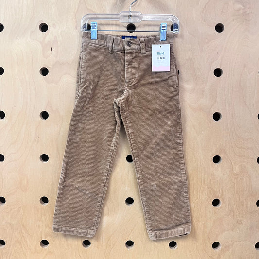 Tan Cordorouy Pants