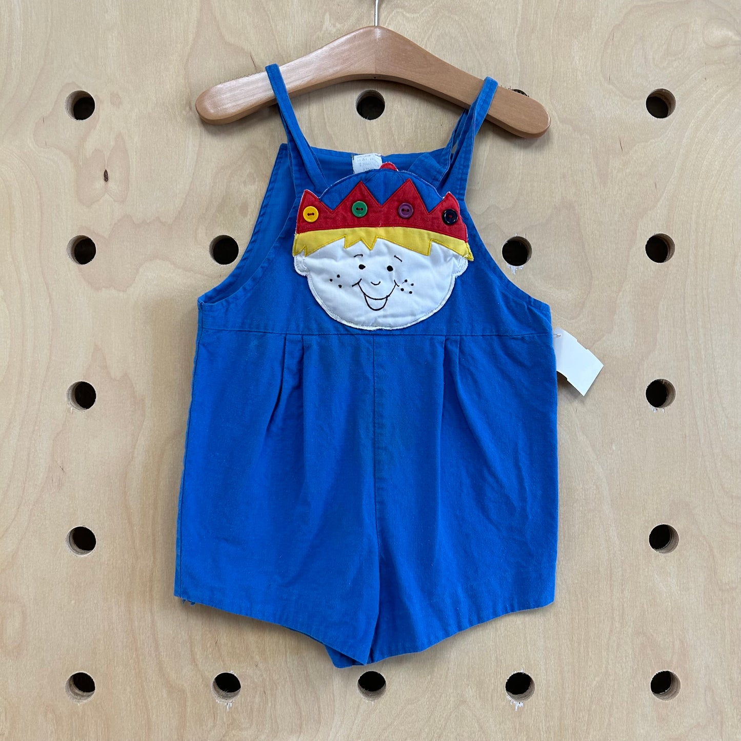 Vintage Blue Prince Romper