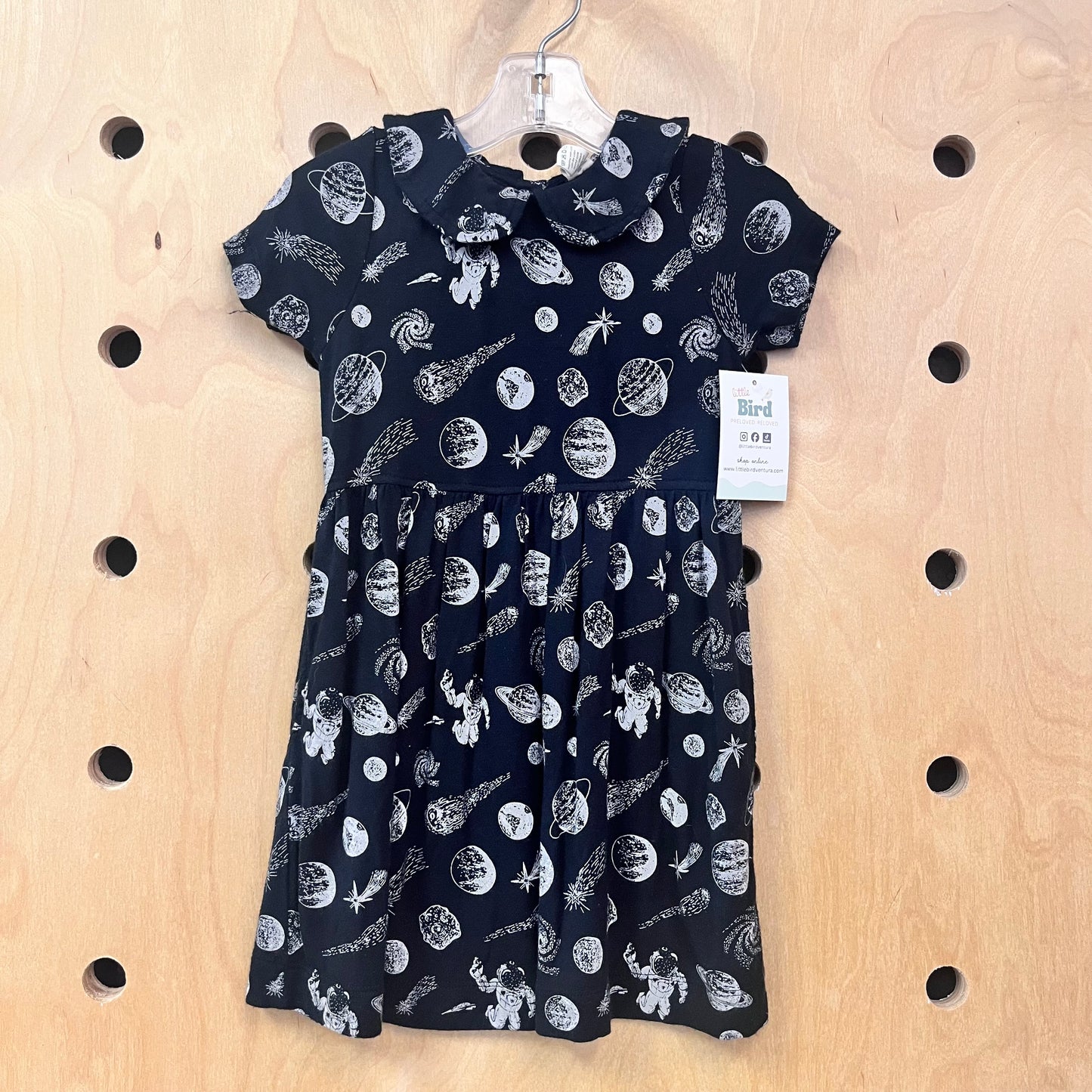 Black Astronauts Modal Dress