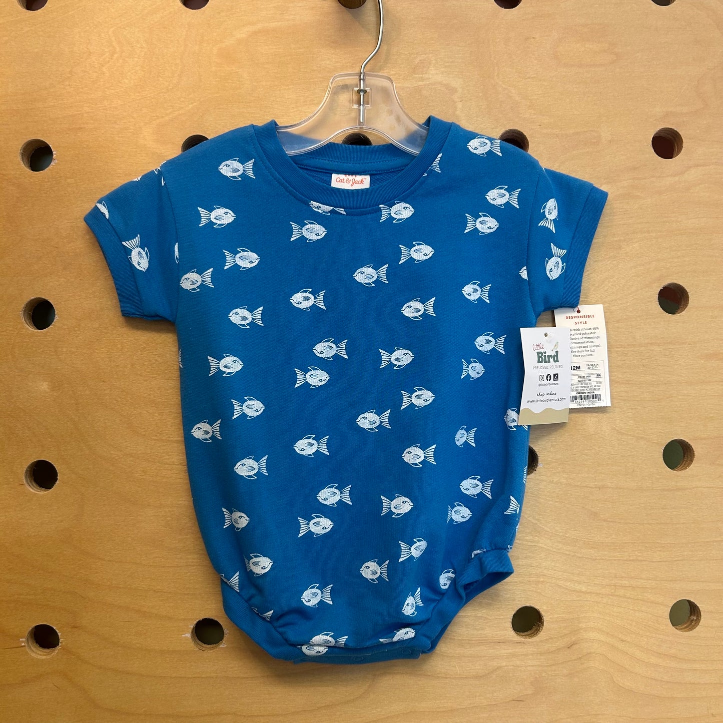 Blue Fish Romper NEW!