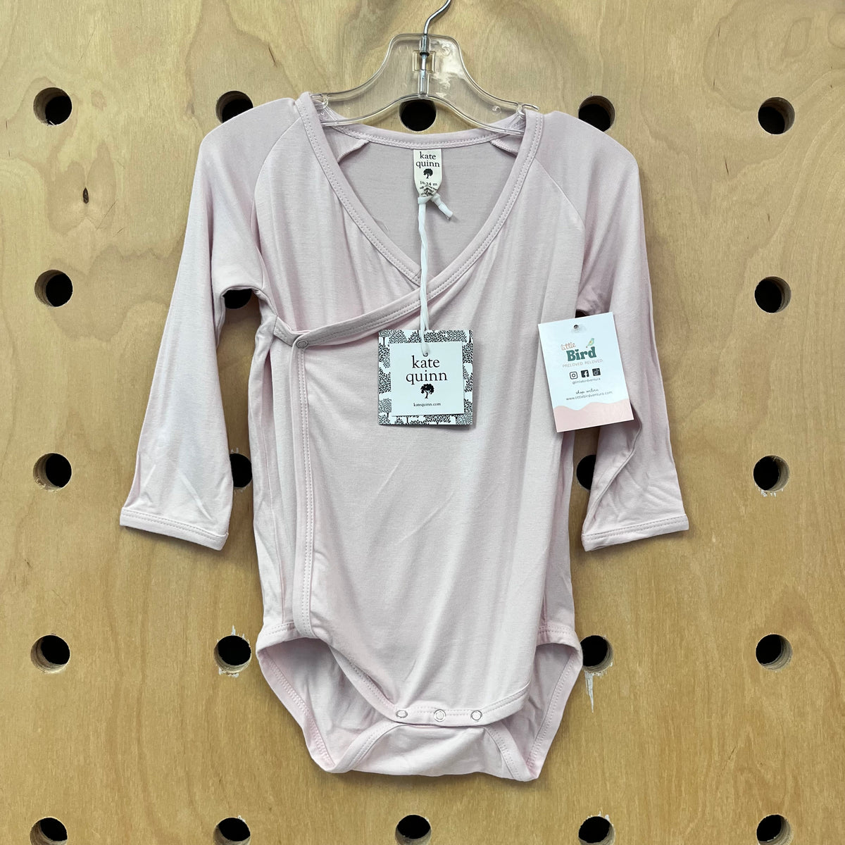 Pink Wrap Bamboo Bodysuit NEW!