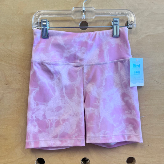 Pink Marble Athletic Shorts