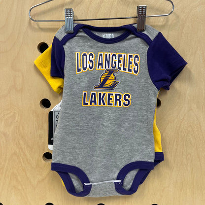 Lakers 3pc. Bodysuit Set NEW!