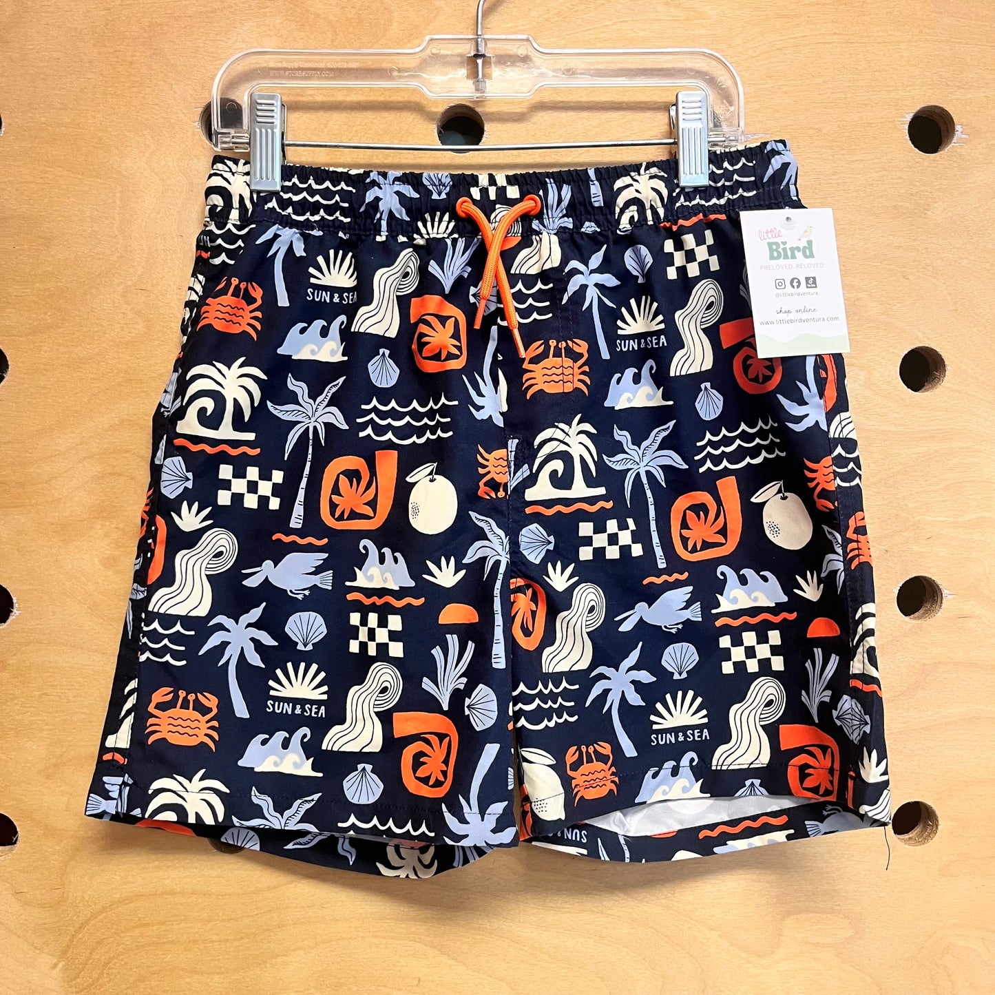 Blue Sun & Sea Swim Trunks NEW!