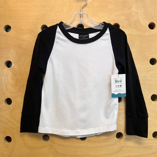 B&W Ringer Tee