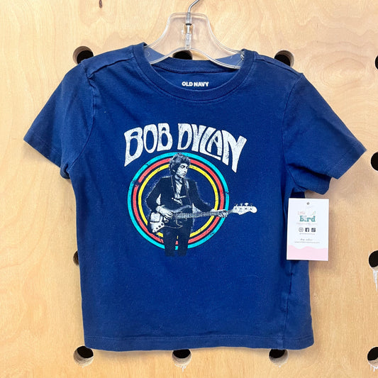 Navy Bob Dylan Tee
