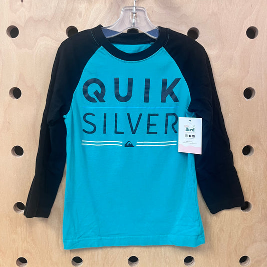 Green + Black Logo Tee