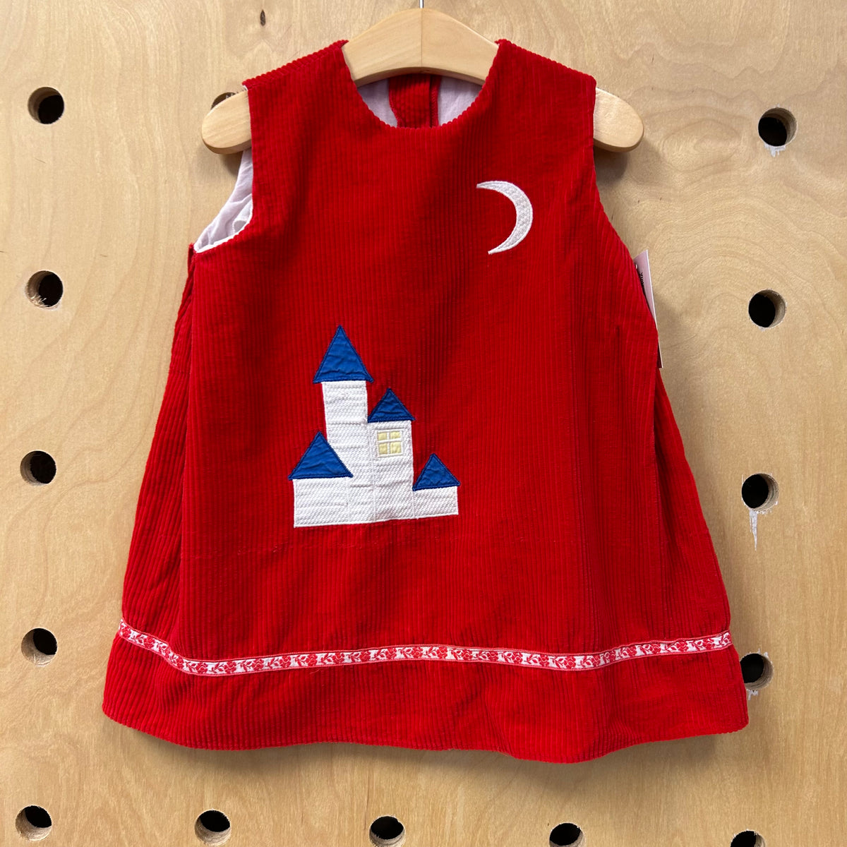 Red House & Moon Dress