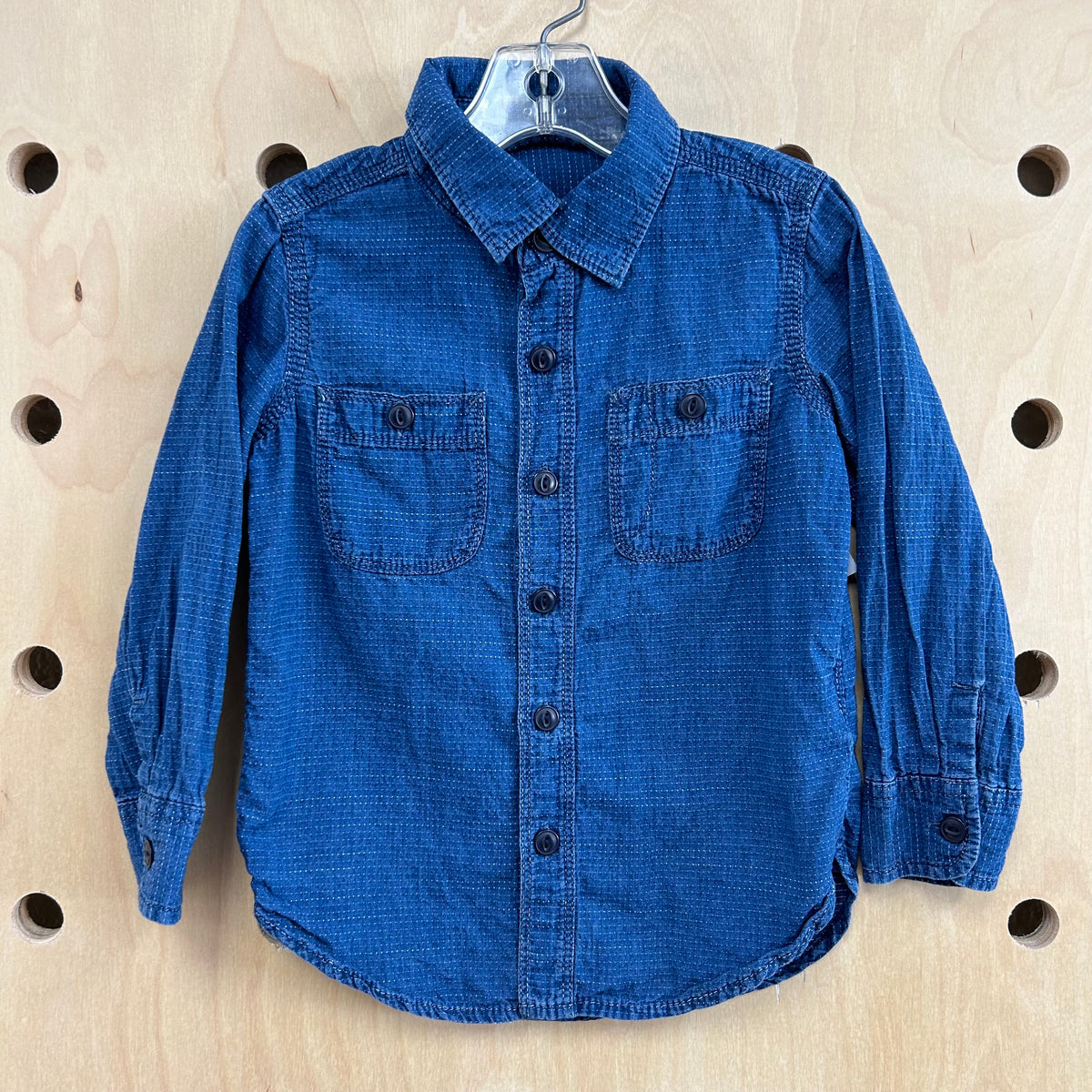 Blue Button Up Shirt
