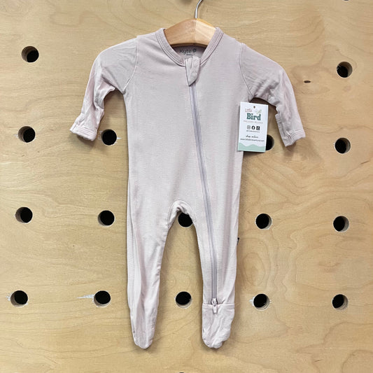 Pink Bamboo Footies