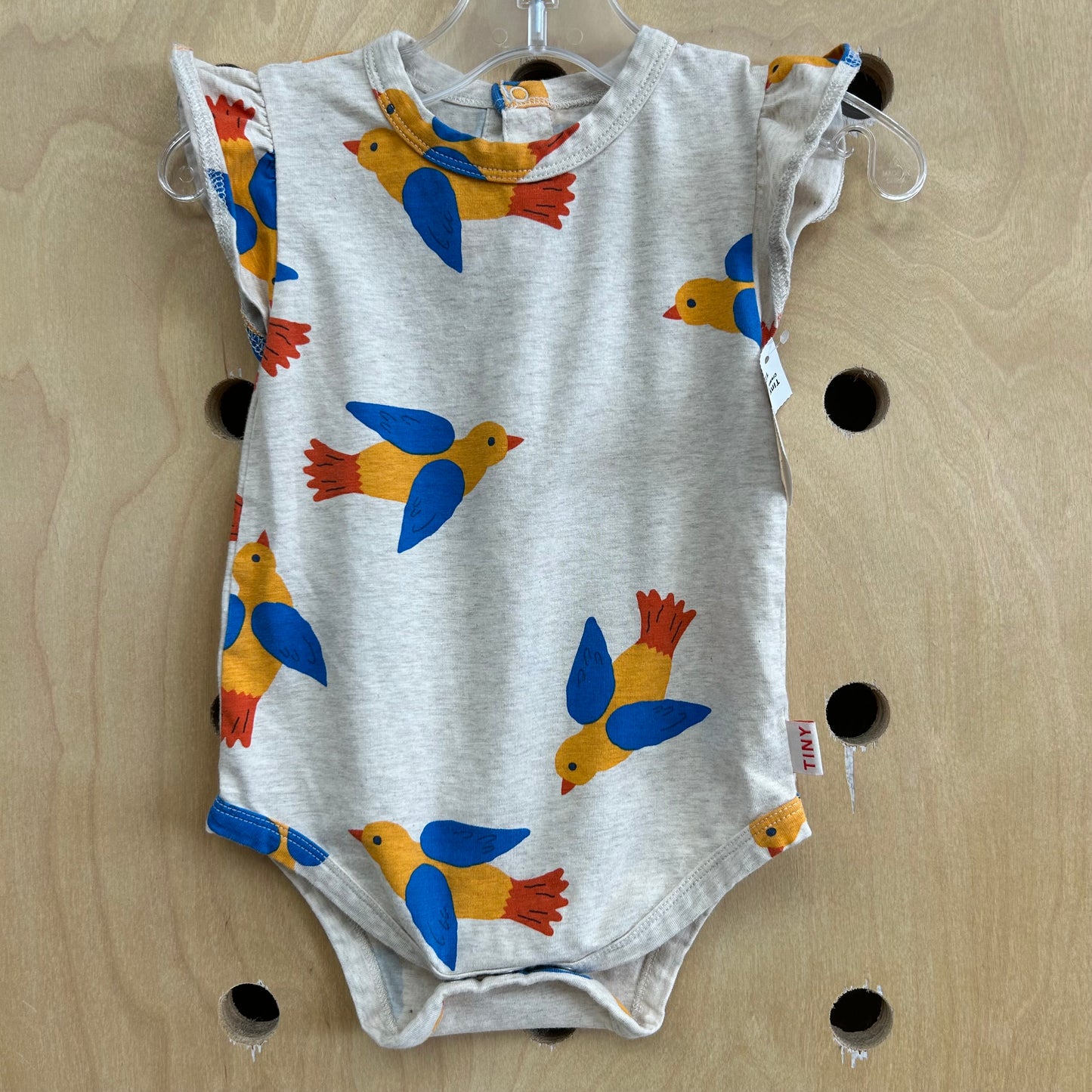 Cream Birds Bodysuit