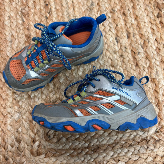 Orange & Blue Low Hiking Boots