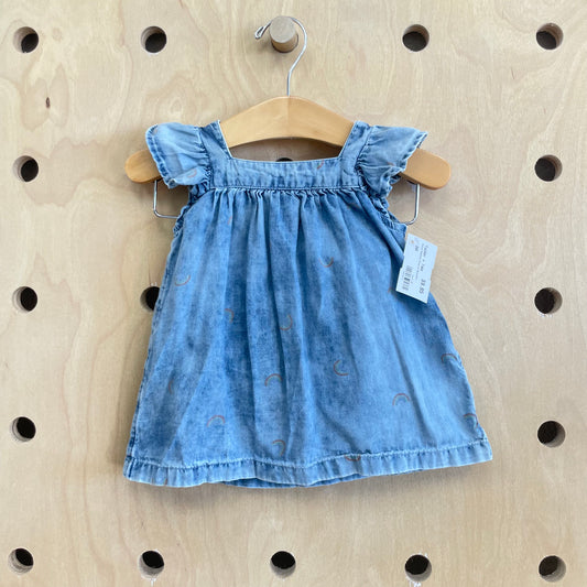 Denim Rainbow Dress w/ Bloomers