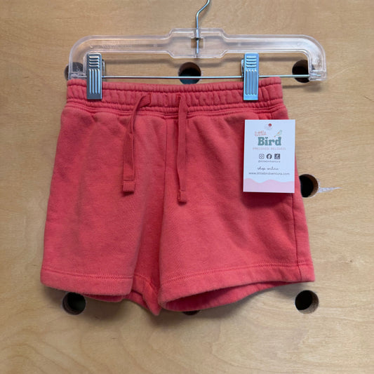 Orange Pull On Shorts