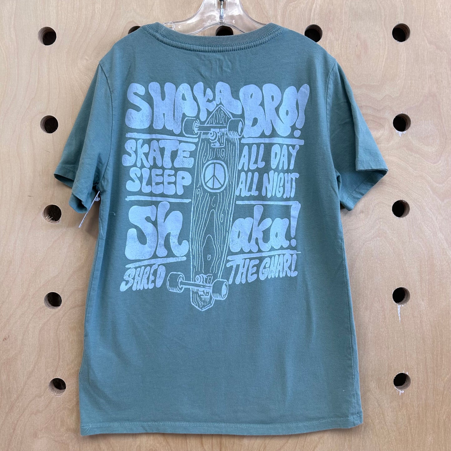 Green Shred the Gnarl Tee