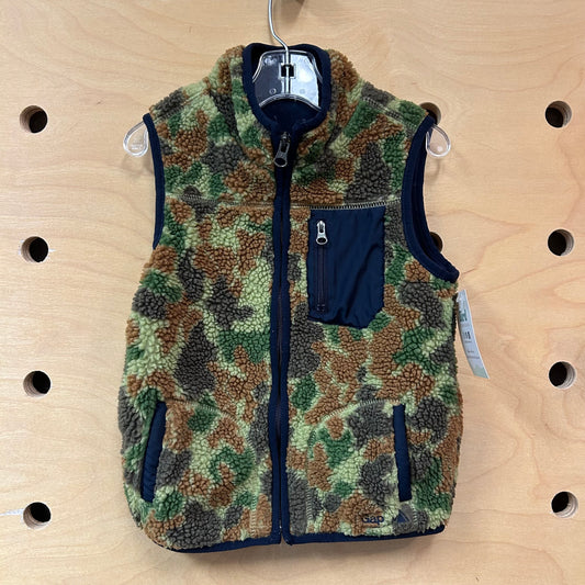 Camo Zip Vest