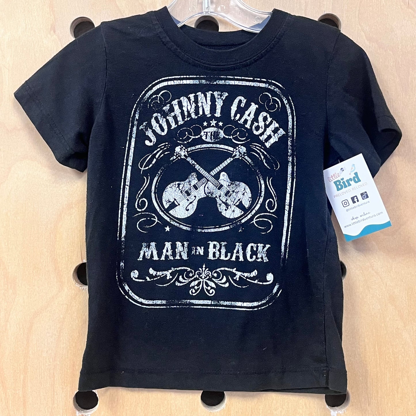 Black Johnny Cash Tee