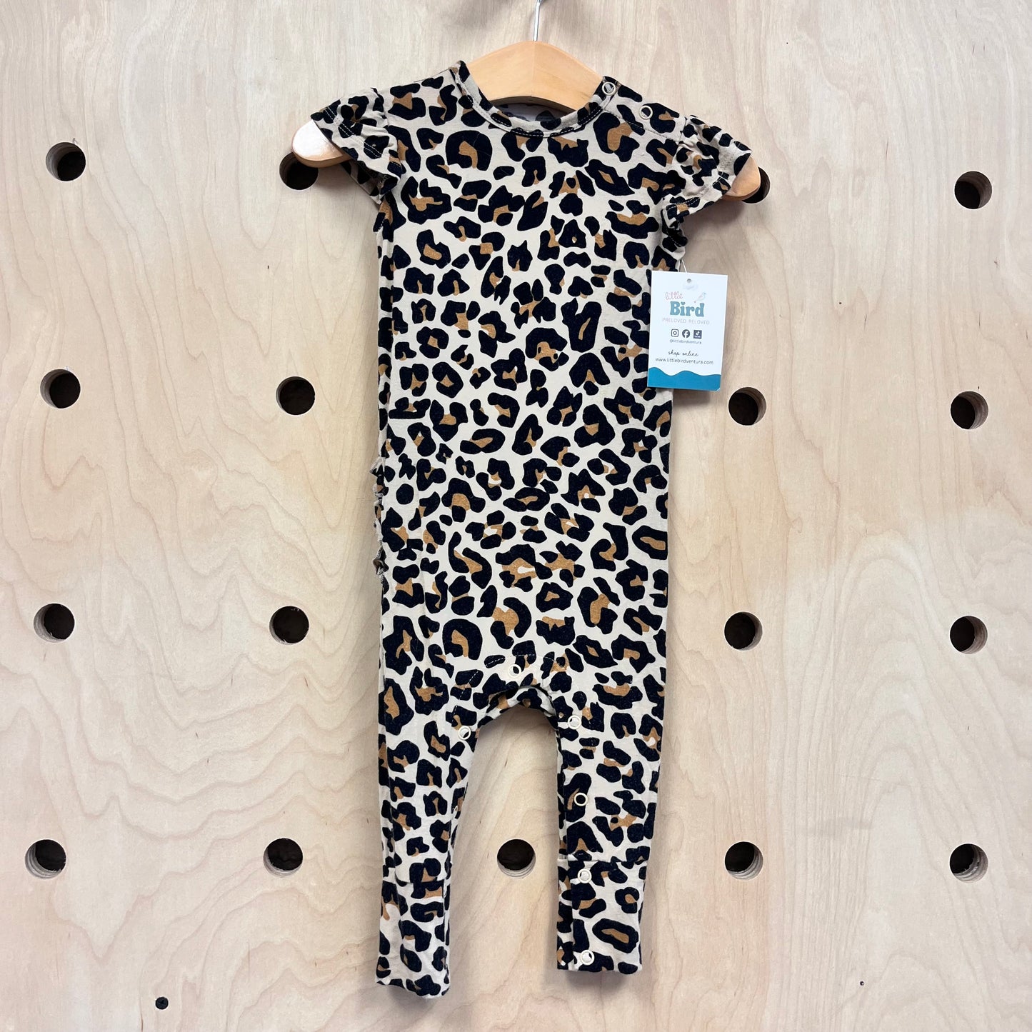 Animal Print Bamboo Romper